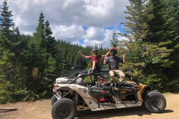 Full day guided four-wheeler and Side-by-Side LA MALBAIE